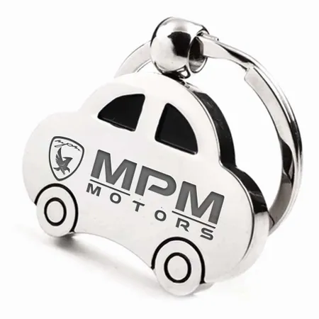 Porte-clés en métal en forme de voiture - Imprint Now - FR