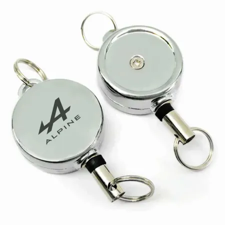 Porte-clés moulinette en argent - Imprint Now - FR