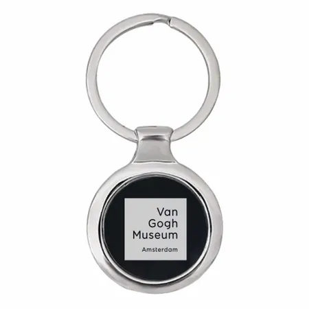 Modieuze Ronde Metalen Sleutelhanger Modieuze Ronde Metalen Sleutelhanger - Imprint Now - NL