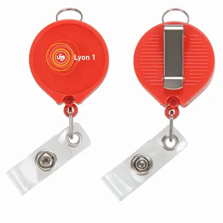 Porte-clés avec fermoir en plastique - Imprint Now - FR