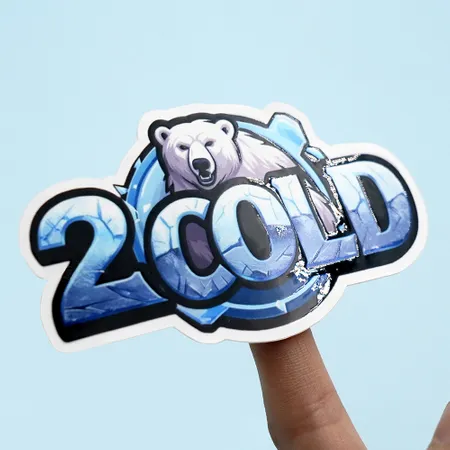 Spot UV Stickers Spot UV Stickers - Custom Tees Today