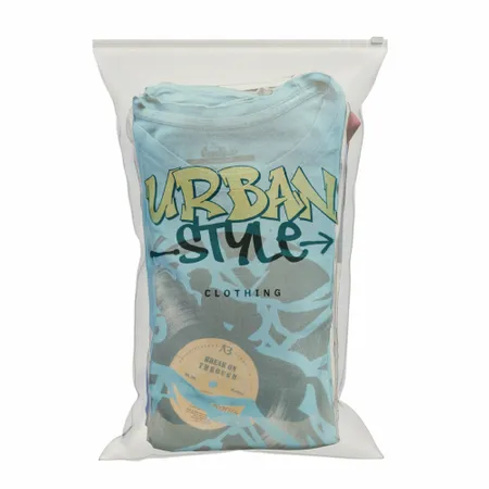 Zipper Frosted Bag - Custom Pro Prints