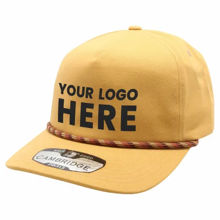 Pit Bull PB313 Five Panel Rope Unstructured Hat - Custom Tees Today