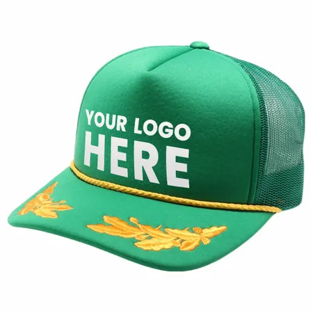 Pitbull Cambridge PB321 5 Panel Sponge Bay Leaf Hat - Custom Pro Prints