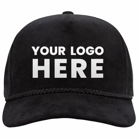 OTTO CAP 31-3 5 Panel Mid Profile Corduroy Baseball Cap - Custom Pro Prints