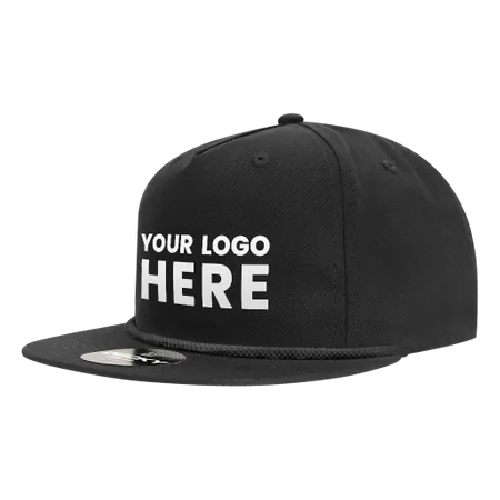 Decky 6042 5 Panel High Profile Relaxed Cotton Blend Rope Hat - Custom Pro Prints