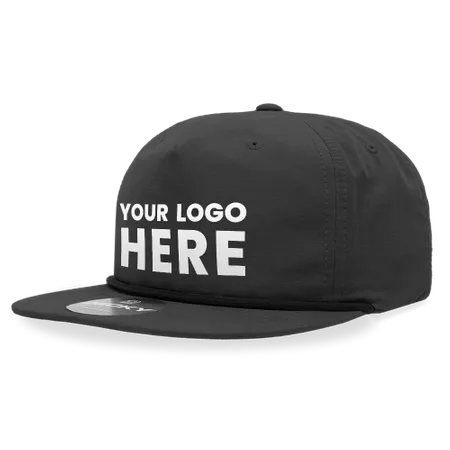 Decky 6032 - Classic Rope Cap, 5 Panel Flat Bill Hat, Snapback - Tote Bags Now