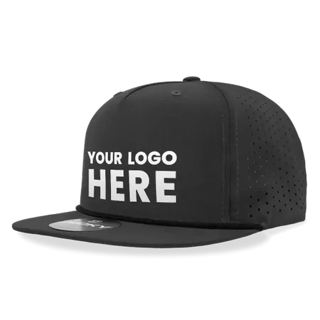 Decky 6226 5 Panel High Profile Relaxed Perforated Performance Rope Hat - Custom Tees Today