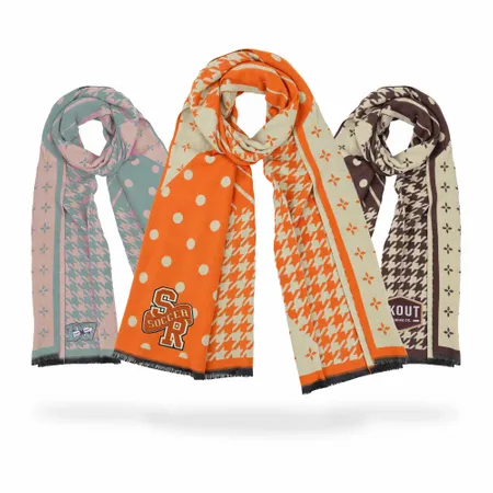 Cozy Cotton Polyester Scarves - Custom Tees Today