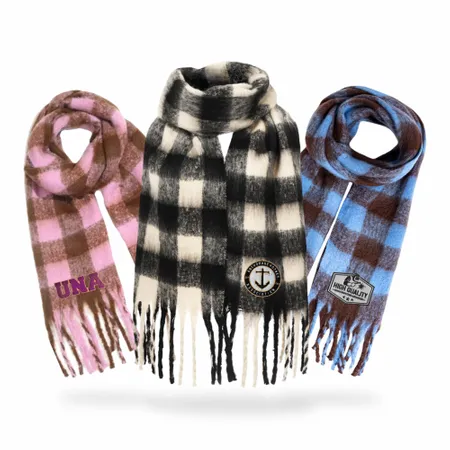Sleek Polyester Scarves - Custom Tees Today