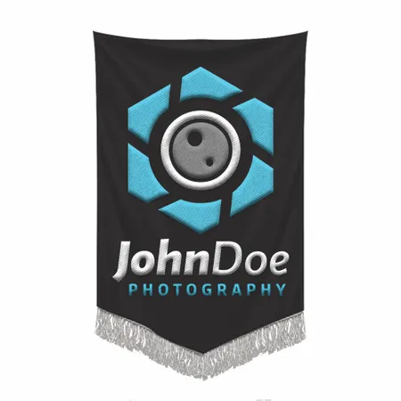 Embroidered Pennant - Custom Pro Prints