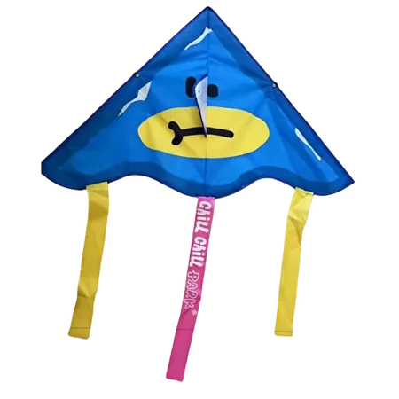 Wavy-Edge Delta Kites - Tote Bags Now