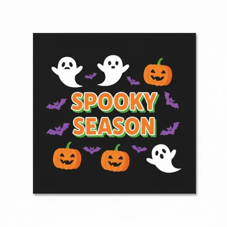 Halloween Napkins - Custom Tees Today