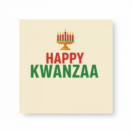 Kwanzaa Napkins - Custom Tees Today