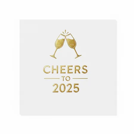 New Years Napkins - Custom Tees Today