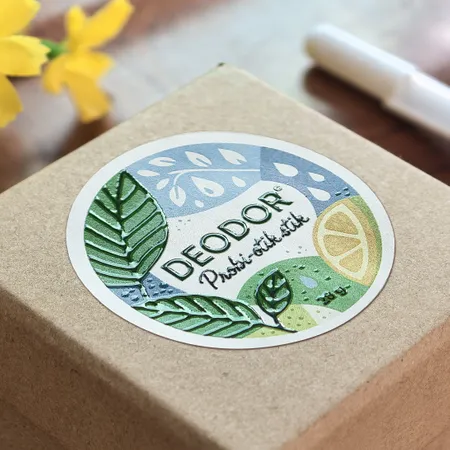 Raised Spot UV Stickers - Custom Tees Today