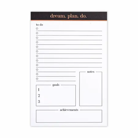 Weekly Planner Notepads - Stealth Patches