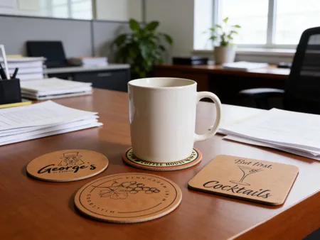 Kraft Paper Coaster - Tote Bags Now