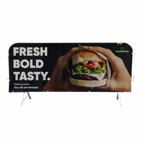 Crowd Barrier Covers - Custom Pro Prints