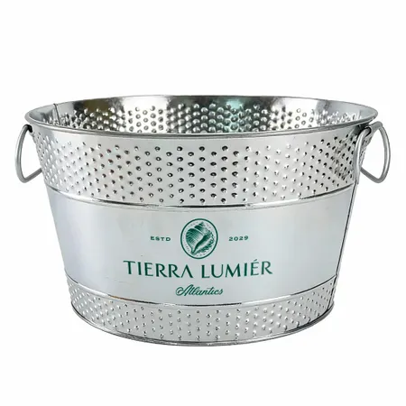 Galvanized Beverage & Ice Buckets - Custom Tees Today