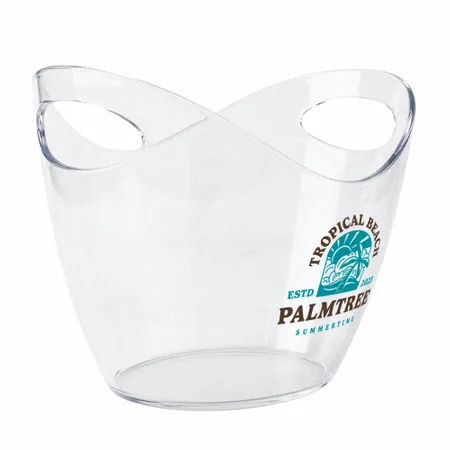 Curved Dual-Handle Drink Buckets - Custom Tees Today