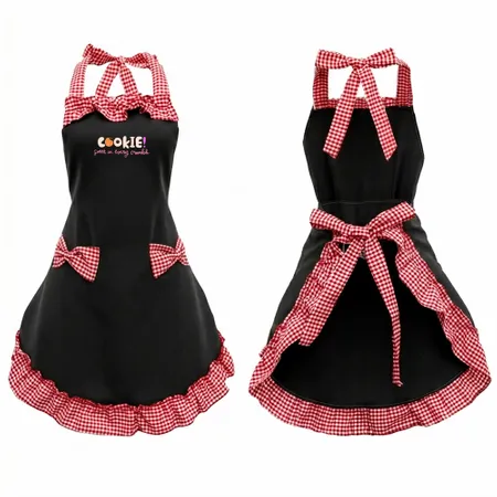 Cute Knot Utility Aprons - Custom Shoe Charm