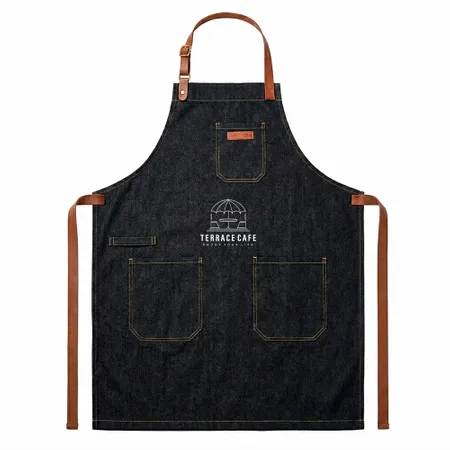 Comfort-Fit Canvas Chef Aprons - Custom Shoe Charm