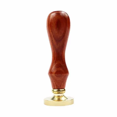Pearwood Handle Wax Seal Stamps - Tote Bags Now