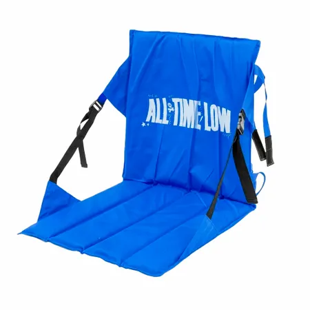 Stadium Seat With Mesh Pocket - Stealth Patches