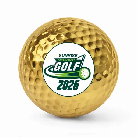 Metallic Golf Balls - Tote Bags Now