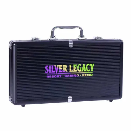 300ct Aluminum Poker Chip Cases - Custom Tees Today