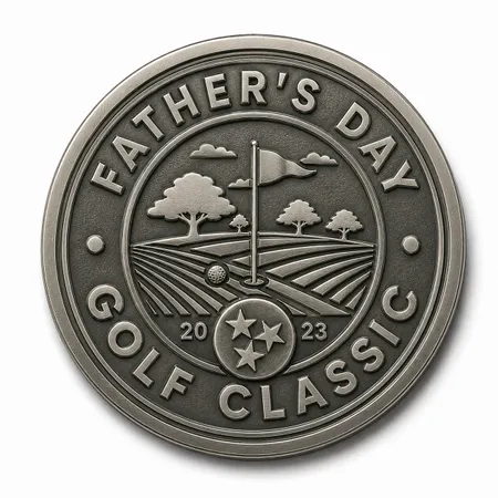 Die Struck Golf Ball Markers - Tote Bags Now