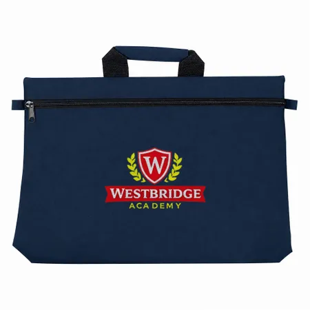 Polyester Zippered Document Bags - Custom Pro Prints