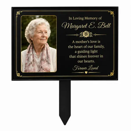 Cemetery Memorial Stakes - Custom Pro Prints
