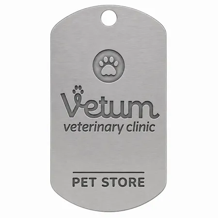 Die Struck Metal Dog Tags - Custom Pro Prints