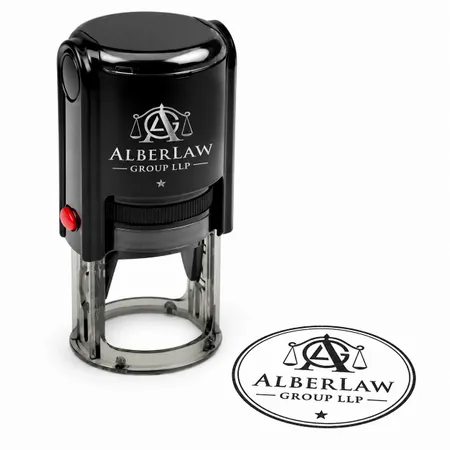 Round Self-Inking Stamps - Custom Pro Prints