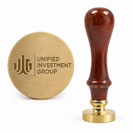 Beechwood Handle Wax Seal Stamps - Custom Pro Prints