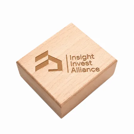 Square Wood Rubber Stamps - Custom Pro Prints