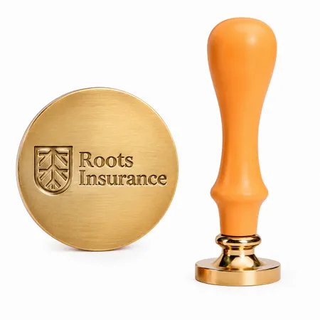 Colored Wooden Handle Wax Seal Stamps - Custom Pro Prints