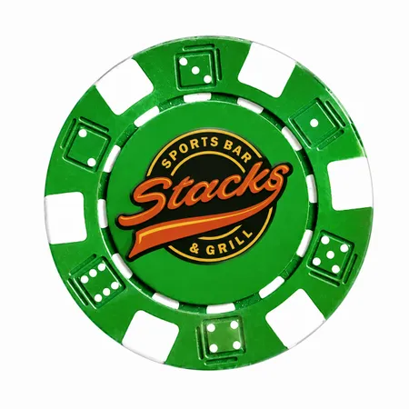 6 Stripe Custom Poker Chips - Custom Pro Prints