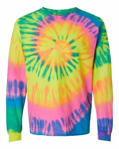 Spirale arcobaleno fluorescente