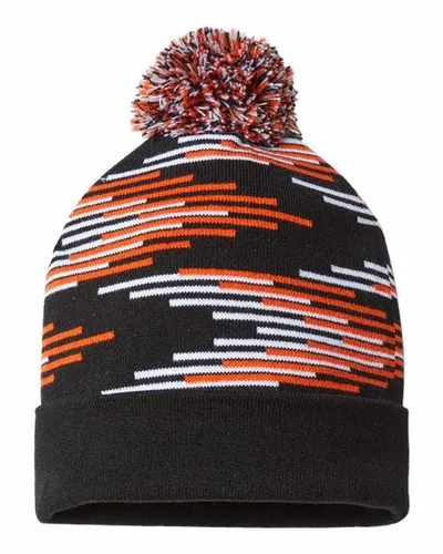 Noir/ Orange foncé/ Blanc