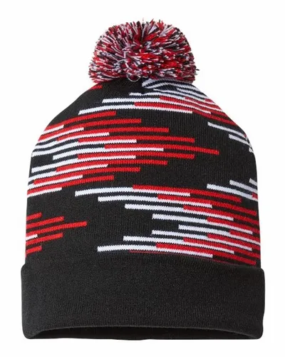 Noir/ Rouge véritable/ Blanc