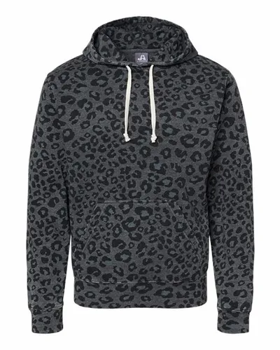 Triblend leopardato nero