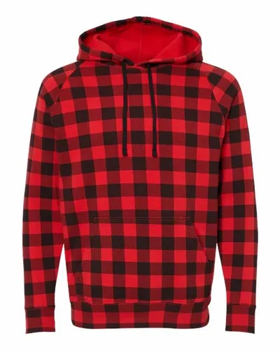 Plaid di bufalo rosso