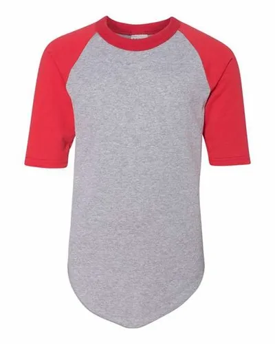 Athletic Heather/ Rojo