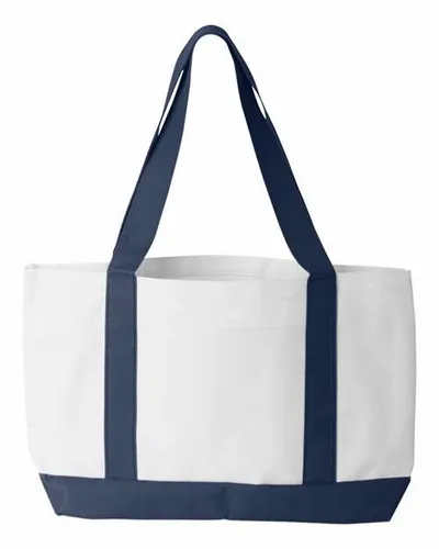 Blanco/ Azul marino