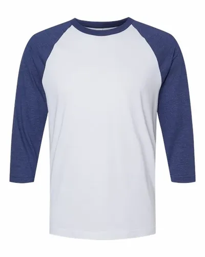 Blanco/ Heather Indigo