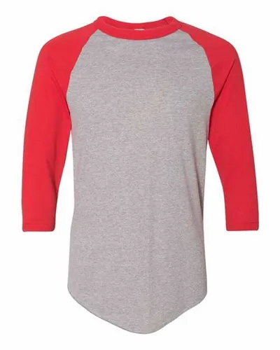Athletic Heather/ Rojo