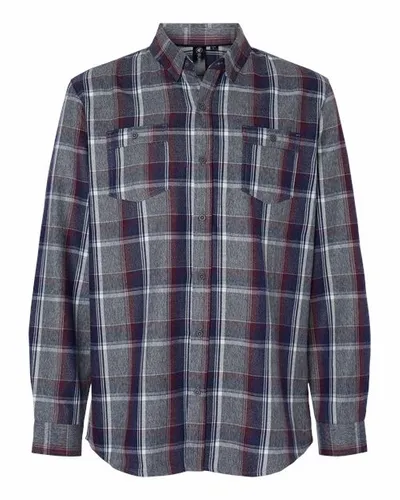 Gris jaspeado/ Azul marino